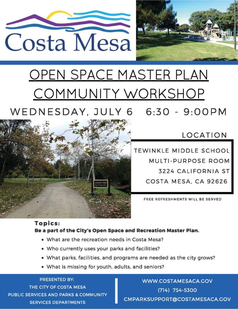 Parks Master Plan Flyer1